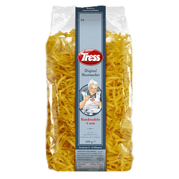 Яичная лапша Bandnudeln 4 мм – 17,64 унции (500 г)